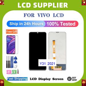 For Vivo Y31 Y31S Y33S Y52-5G Y72 Y76S Y77 Y52S Y53S T1X IQOO U3 U3X Z3 Z5X Y51-2020 Y51A Y55 Y55S Y56 Y74S Y75 Y76 T1 T2X 5G Lcd Phone Touch Screen Replacement.