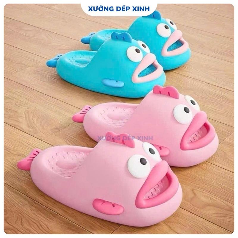 ￼Dép Cá Hề, Dép Cá Mập Đi Trong Nhà Giá Rẻ Mẫu Mới 2024 Dép Lê