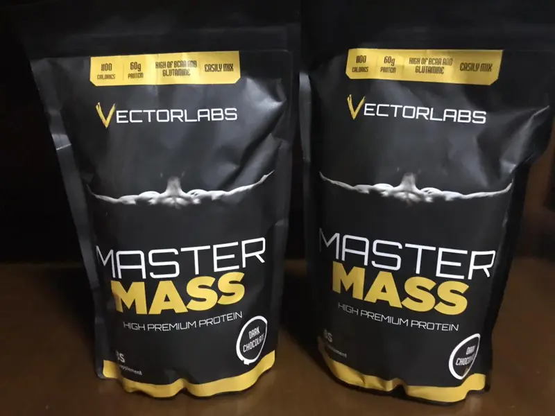VECTORLABS MASTER MASS 2 LB LBS SUSU FITNESS WHEY PROTEIN GAINER HALAL 2