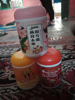Product Review of Bubuk teratai Paket Hemat 3 Toples 500gr(random)logo halal from a**a 0