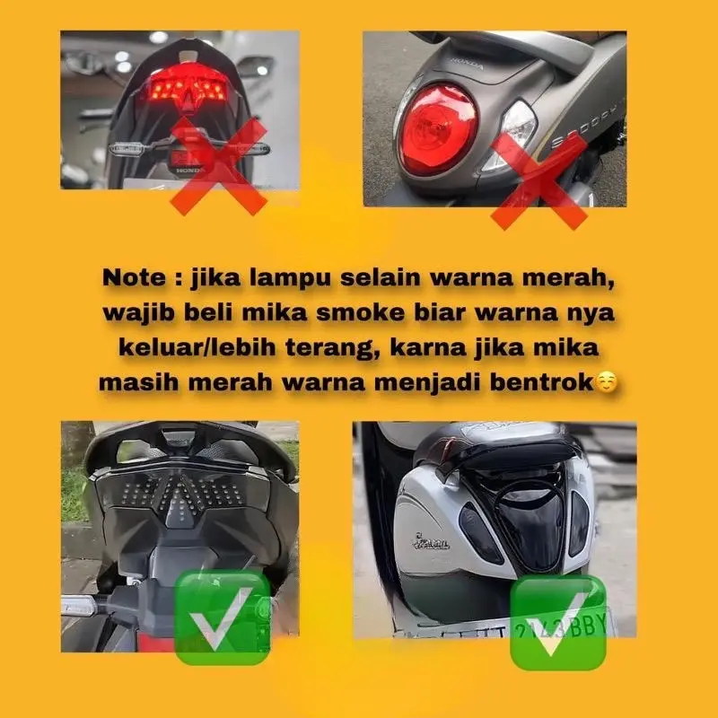Lampu Stoplamp LED Running Rk king New 10 Mode Otomatis Pnp Tingal Colok Soket 4