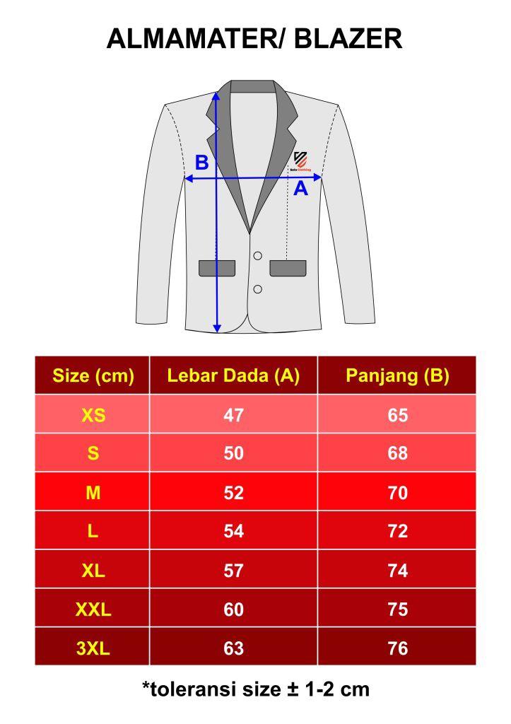 Product Introduction of JAS ALMAMATER SEKOLAH CUSTOM.. GRATIS TAMBAH BORDIR LOGO DAN NAMA 0