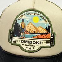 Gambar Omidoki Topi Trucker Hat Omidoki Army Cream Hitam Twill Cotton Unisex dengan Desain Bordir Timbul dan Detail Logo Tebal NATURE Baseball dari Omidoki_NEW Kab. Bogor 3 Tokopedia