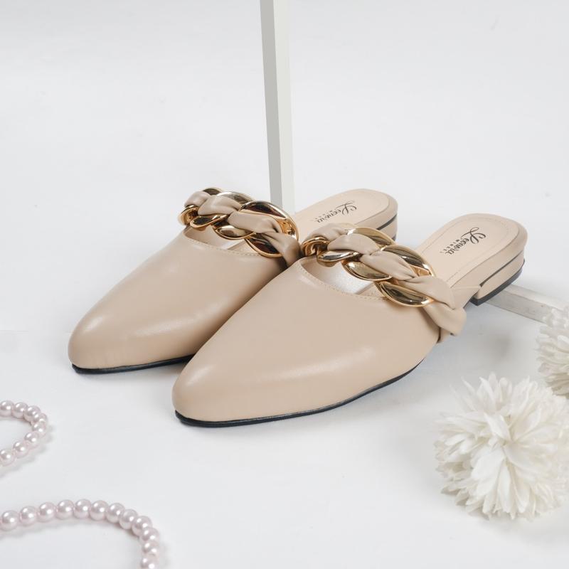 Product Introduction of LEONORAWINKEL-CHIARA Sandal Wanita Terbaru Mules 3cm 4