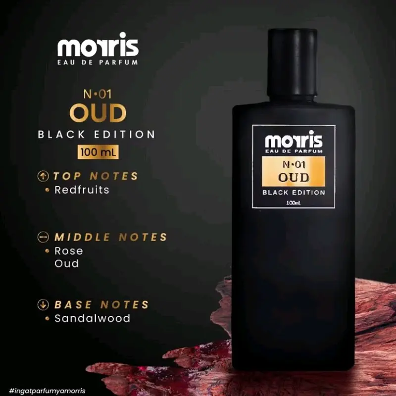 Morris EDP Black Edition/Parfume Pria 6