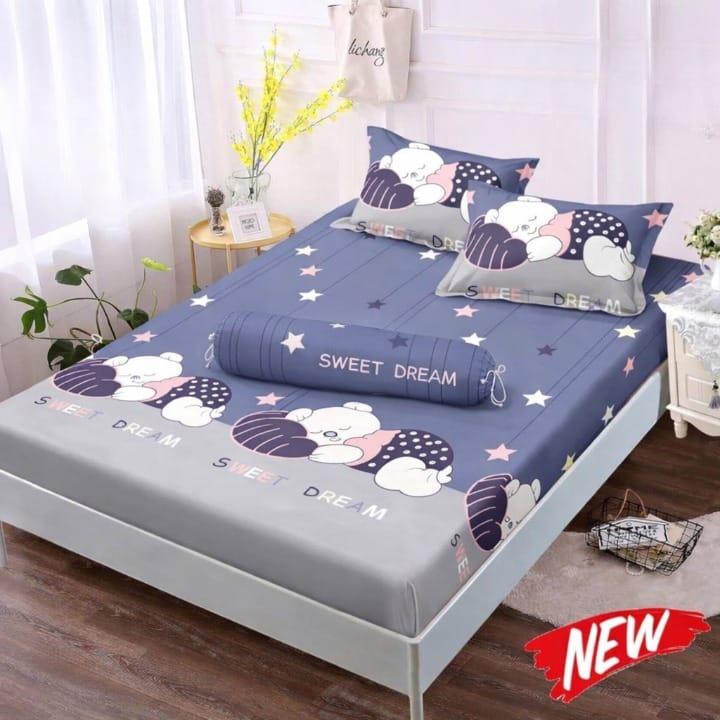 Sprei 180x200 Set Sarung Bantal & Tali Guling Ukuran 160x200 120x200 90x200 Bahan Katun Jepang Premium Sudut Karet Anti Luntur Sprei 180x200 Set Sarung Bantal & Tali Guling Ukuran 160x200 120x200 90x200 Bahan Katun Jepang Premium Sudut Karet Anti Luntur