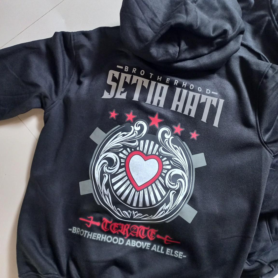 JAKET HODIE PSHT SETIA HATI TERATE REFLEKTIF VIRAL Hoodie Keren Pria