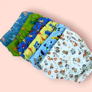 6 PCS Celana Dalam Anak Perempuan dan Laki-laki Motif Bahan Baby Doll Libby Velvet Usia 1-5 tahun Motif Bunga