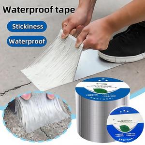 Aluminum Foil Butyl Waterproof Tape For roof leak Roof Sealant Wall Crack Tape butas ng bubong