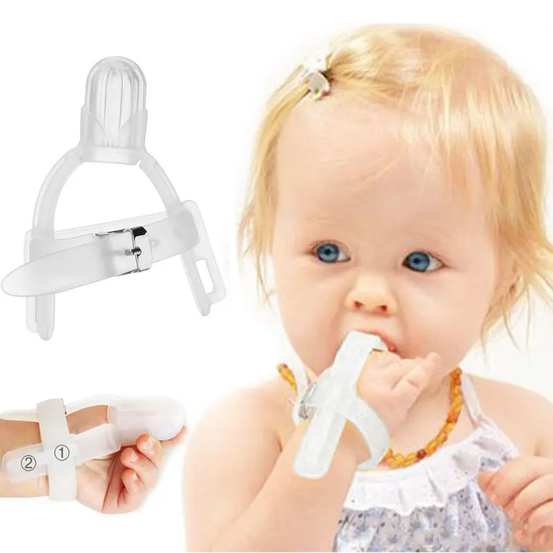 ALAT STOP HISAP JEMPOL ANAK / Alat Untuk Anak Tidak Gigit Jari Murah Teether Bayi 0