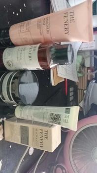 Product Review of The Fenery 5pcs AHA Centella  Toner & Salicylic Acid Cleanser & Niacinamide Brightening Serum & Niacinamide Whitening Sunscreen & Ceramide Cream - Facial Wash Jerawat Ceramide Moisturizer Wajah Niacinamide Brightening Suncreen Serum Toner Wajah Pencerah from N**a A**a 0