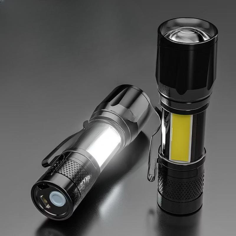 Outdoor zoom high-intensity flashlight with long battery life, - TikTok ...