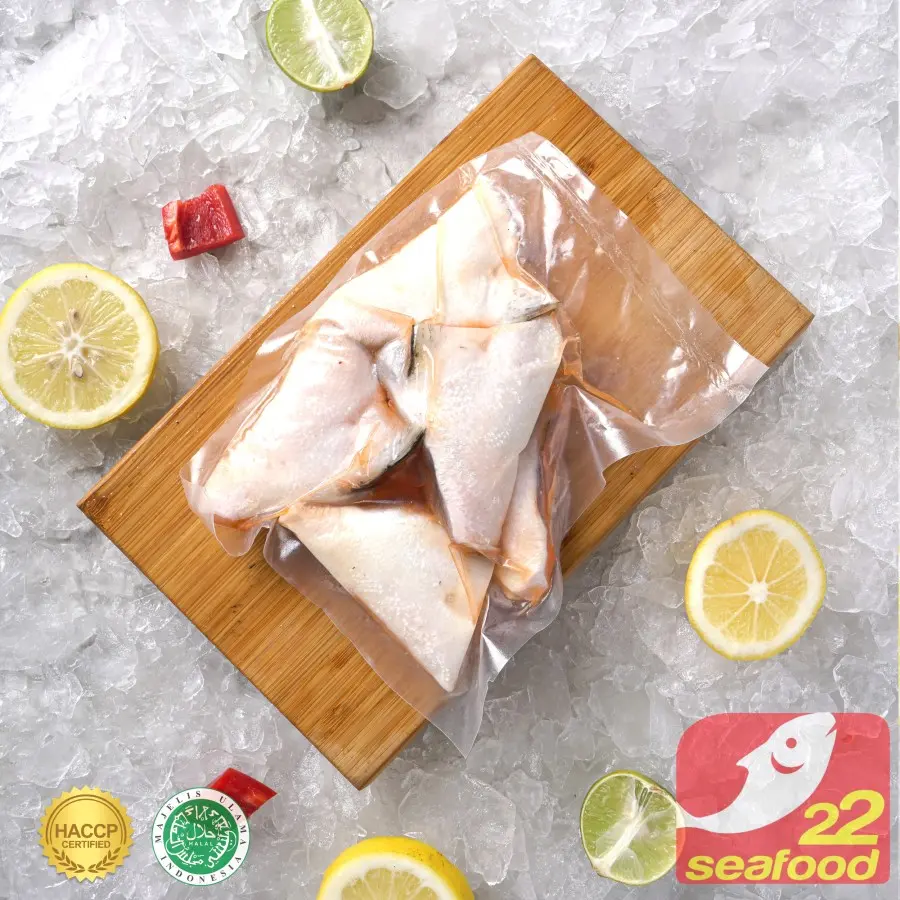 (Order via Tokped) Kama Salmon 250 gram / rahang salmon / Seafood 22