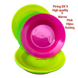 PAKET HEMAT 12 pcs  PIRING MAKAN 9 DX  UKURAN 22 CM standart piring makan pada umunya  Kitchenware