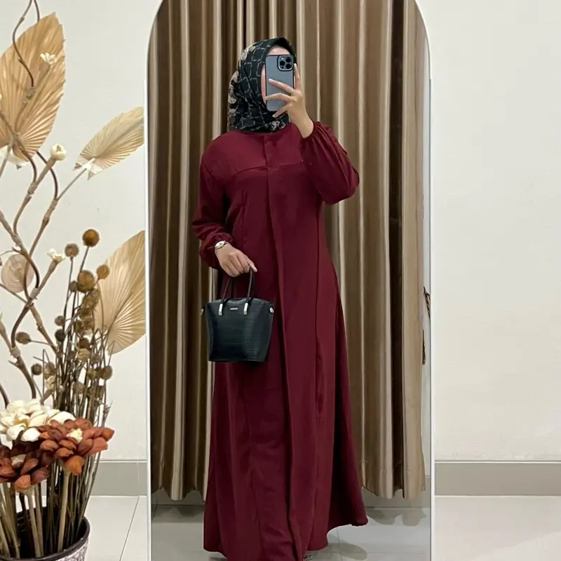 Abaya Elsira SET HIJAB // free Bross// Busui Friendly 6