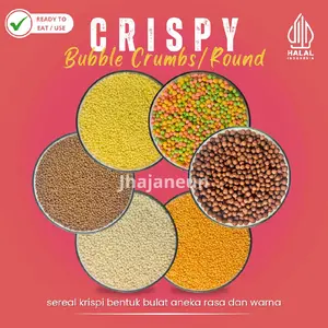 Crumbles Crispy Bulat Sereal Manis Crunchy