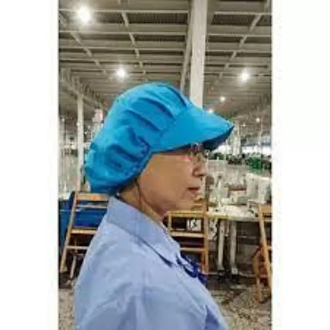 Hairnet Topi Kain / Penutup kepala Topi /Mob Cap kain