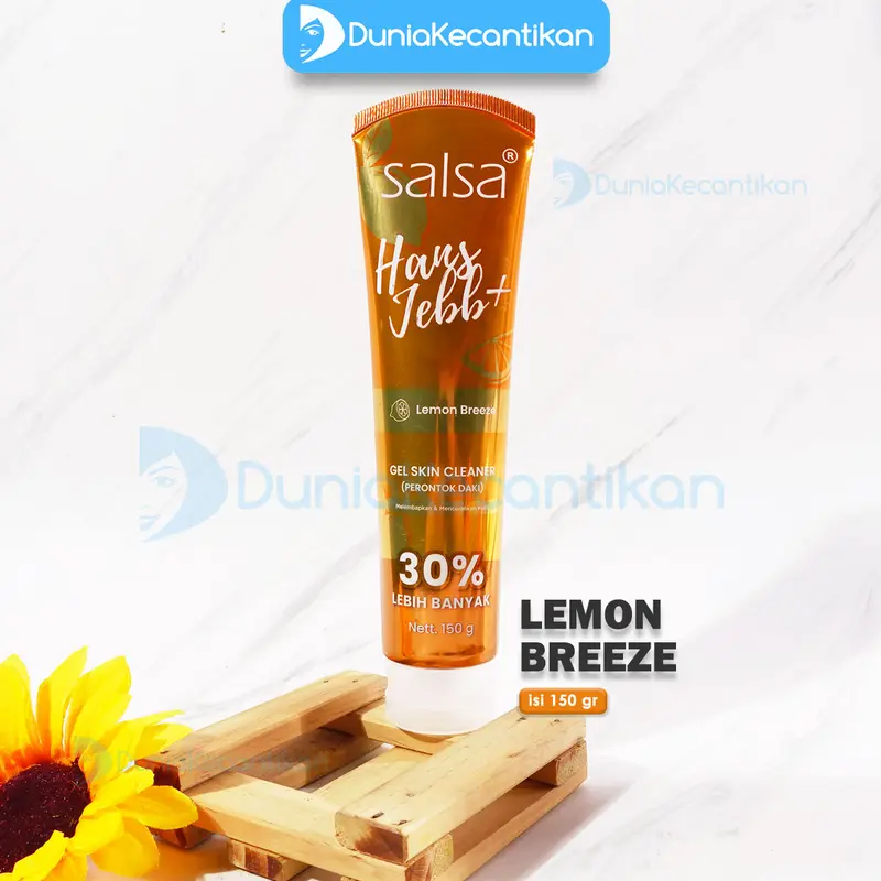 NEW! SALSA Hans Jebb+ Gel Peeling  150ML Skin Cleanser Exfoliating Gel Scrub Perontok Daki & Ketiak Hitam Melembutkan Mencerahkan 3
