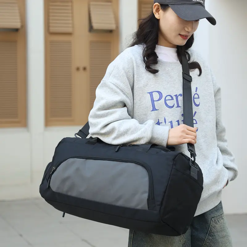 Techdoo Tas Duffel Traveling Bag Tas Jinjing Travel Besar Tas Koper Pulang Kampung TTB132 3