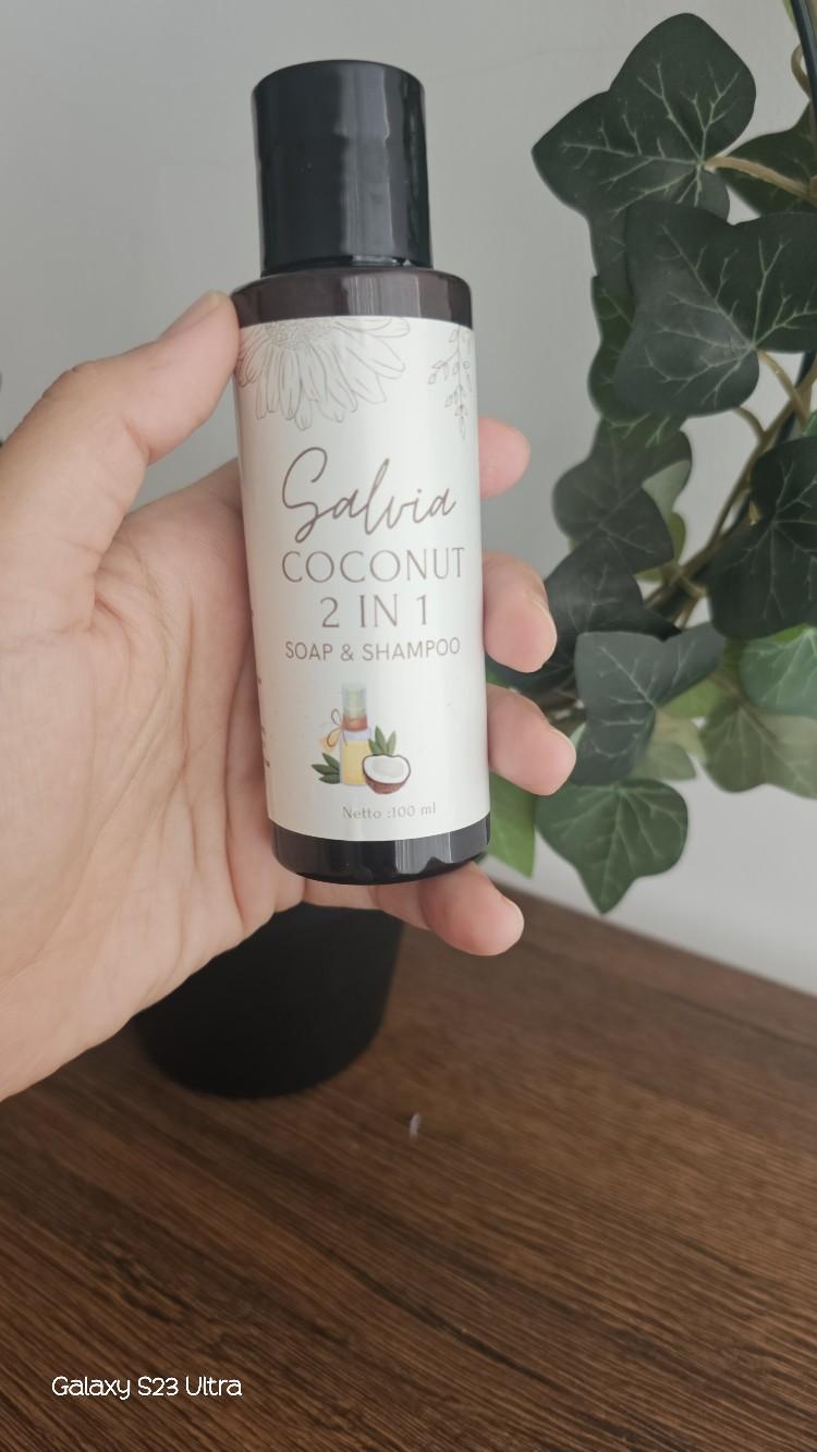 Product Introduction of Sabun Shampo 2 in 1 Salvia Coconut Oil 100% | Sabun Organik Cair Sabun Anak Autis Sabun Non Alergen 0