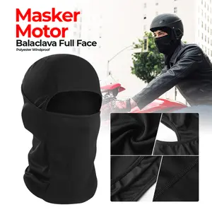 CISE Masker Motor Balaclava Full Face Polyester Windproof - MJ-22A