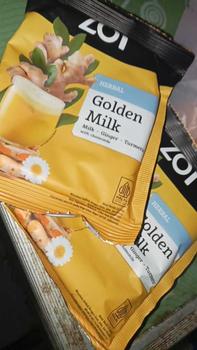 Product Review of [14 SACHET] ZOI GOLDEN MILK Susu Herbal Susu Sehat Susu Kambing, Jahe dan Kunyit - Susu Kambing Etawa Jahe merah Minuman Dairy Susu tulang from I**🌟 2