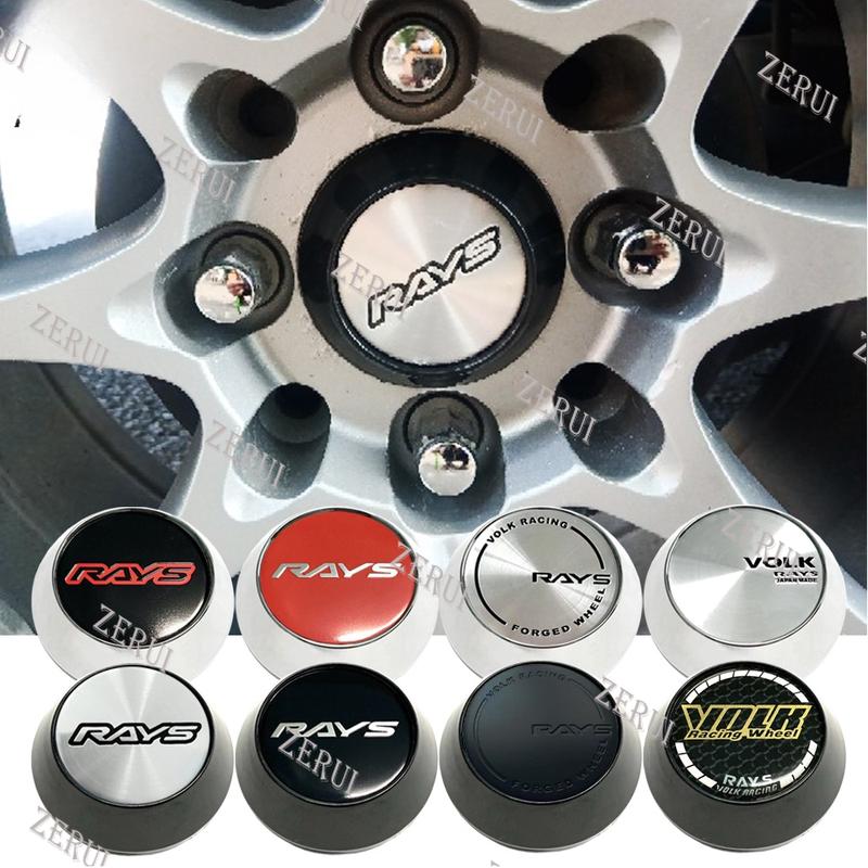 ZR For 1PC 65MM RAYS Rim Cap VOLK Racing Wheel Center Caps Cover ...