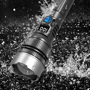 ไฟฉายซูมไฮไลท์, กลางแจ้ง, ระยะไกล 500 เมตร, วัสดุโลหะผสมอลูมิเนียม