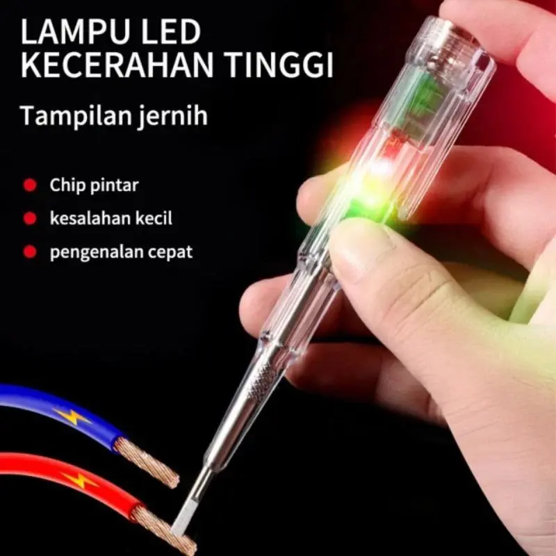 Obeng Tespen Minus Tes Listrik Tespen Lampu LED Tester Sensor 0