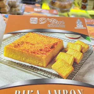 Bika Ambon D’vins rasa original ukuran 16x16 cm