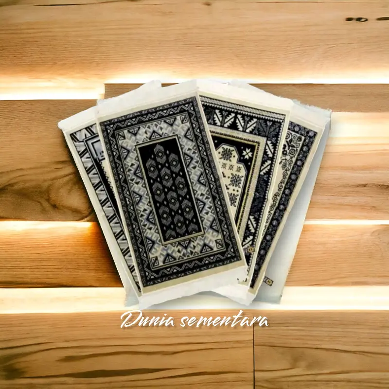 SAJADAH YAKAR KARPET MIDI TURKIYE/ BAHAN BLUDRU HALUS/ UKURAN 105x55cm Nyaman Muslim Motif Bulu Rumbai Tebal Lembut Umroh Haji 0