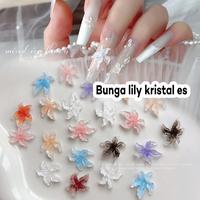 Gambar 6 Sekat Kotak Bunga Lili Hiasan Kuku 3D Resin Es Kristal Ukir Lembut Jelly Motif Macan Tutul Warna Campur Sekitar 40Pcs Aksesoris Nail Art DIY - 6 Sekat/Kotak dari Shinycat Kota Tangerang 3 Tokopedia
