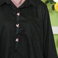 Gambar Mybamus Tawa Embroidery Tops Kemeja Katun Bordir Bunga Kemeja Kerja Wanita Kemeja Embroidery Kemeja Wanita - Black M18843 R77S1  dari Mybamus Kab. Bandung Barat 4 Tokopedia