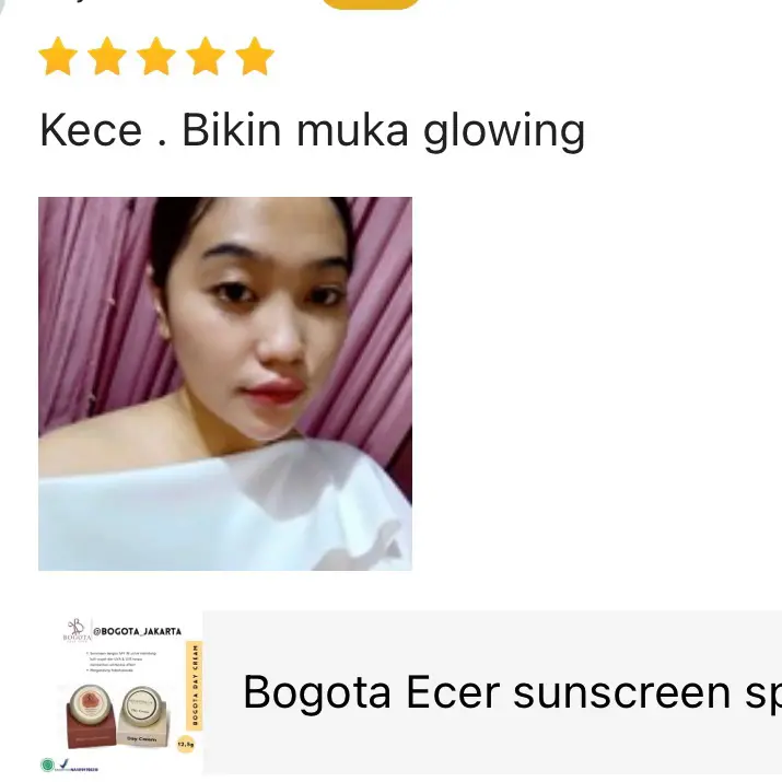 Bogota Ecer Sunscreen spf 30 3