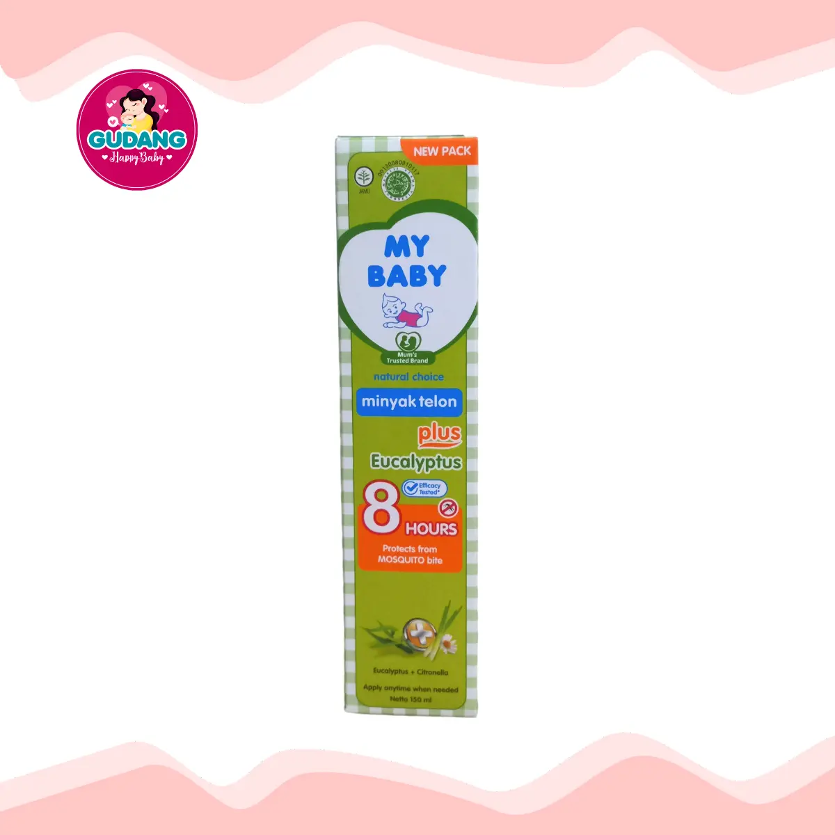 My Baby Minyak Telon Plus Eucalyptus 150ml Bayi