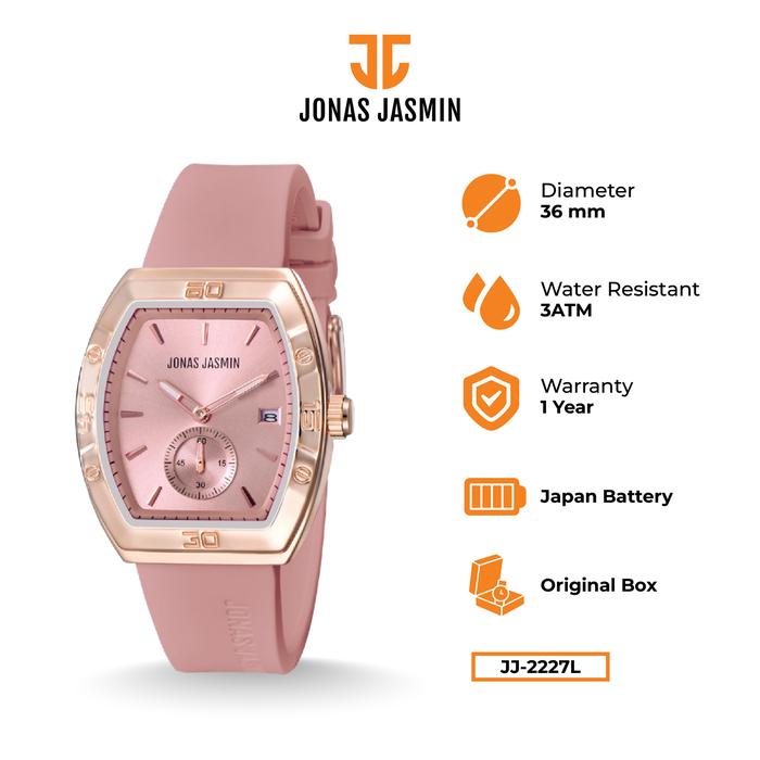 Promo Jonas Jasmin - Jam Tangan Wanita Analog JJ-2227L Watch