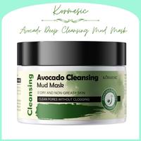 Gambar Kormesic Avocado Deep Cleansing Mud Mask 120g/Masker Wajah - Avocado Mud Mask, kormesic dari kiosmart Kota Administrasi Jakarta Barat 1 Tokopedia