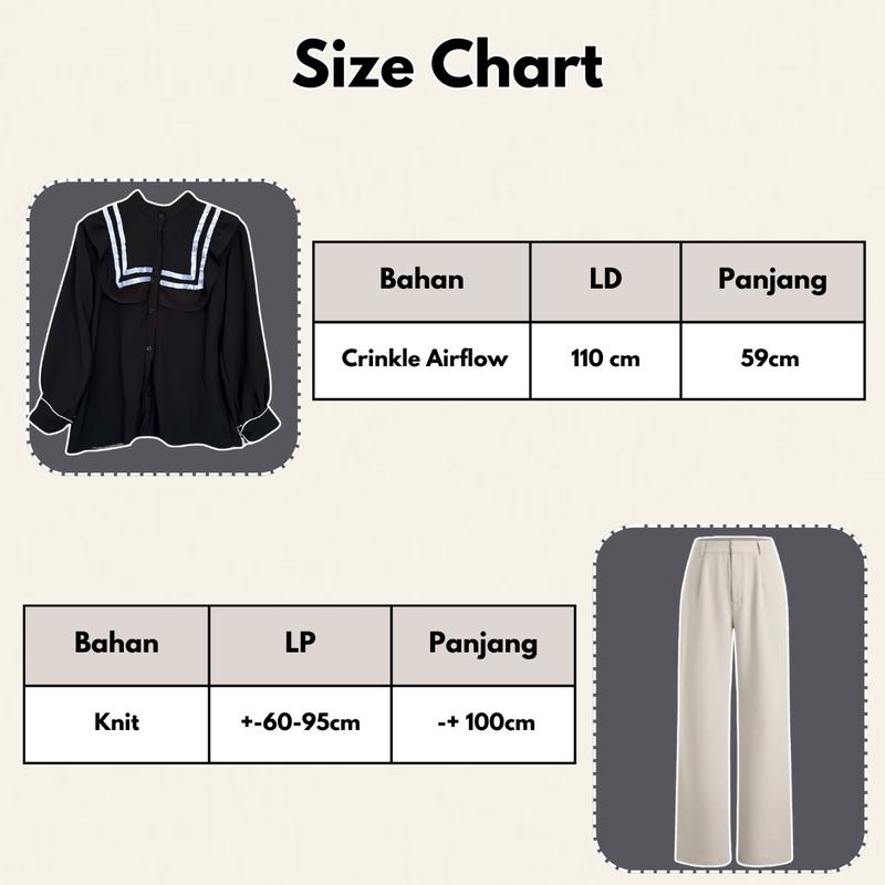 OOTD Oneset Outfit Healing (Blouse Nonny Hijab Bella Square Ikat Pinggang Celana Jennie Knit) DSD159 Setelan Wanita 5