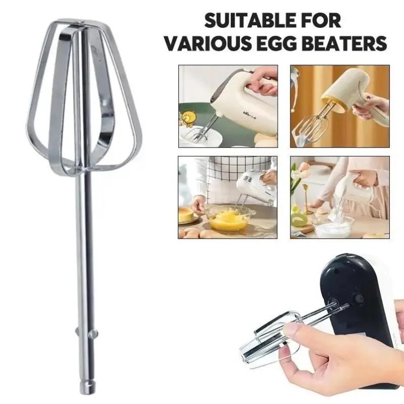 quả trứng điện 1/2/4pcs móc khuấy động đập , thép không gỉ bền đập trứng cầm…