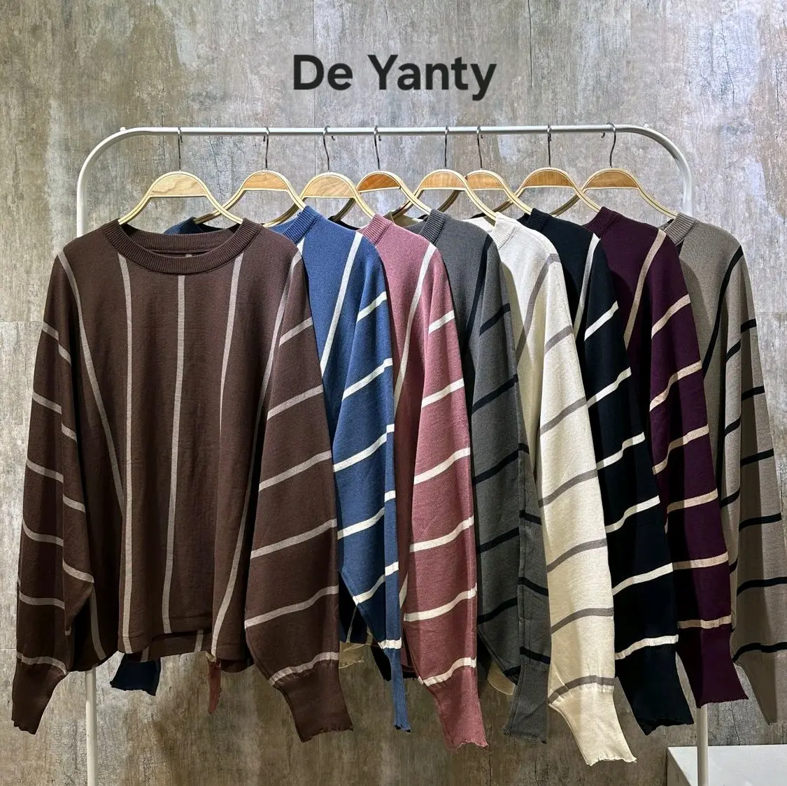 De Yanty KAIRA Knitwear casual Batwing