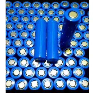 BATERAI MIC BLUETHOOT/KIPAS PORTABLE/POWER BANK DAN LAINYA BATTERY/BATERAI 18650 ORI Biru