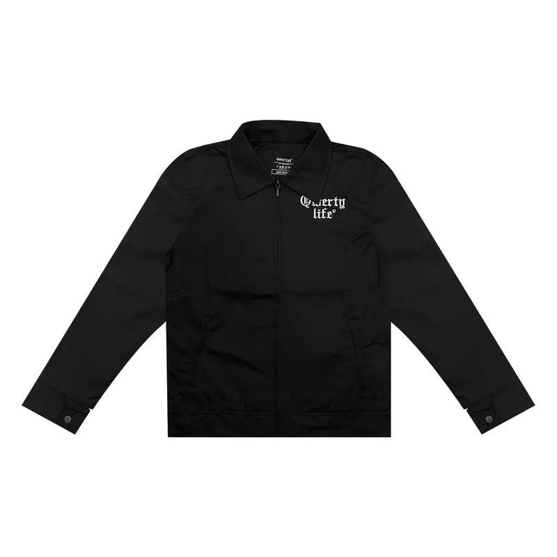 Qwertylife Work Jacket Different Black Unisex 0