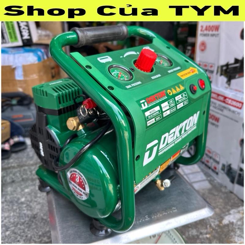 1.5HP 6L - Máy hơi nén khí không dầu DEKTON DK-AC2906PRO 1.5HP bình 6P - chính hãng