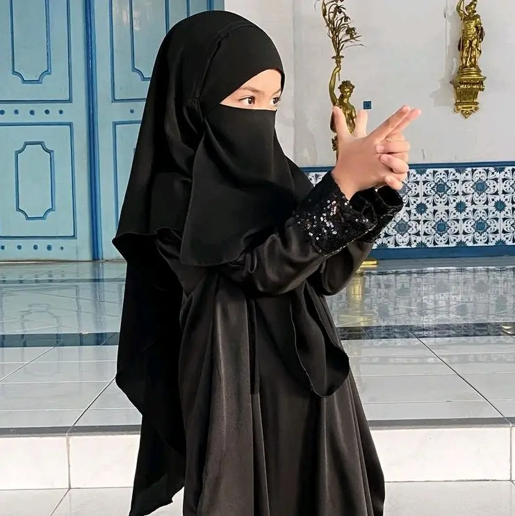 NEW ARRIVAL SET PURDAH + TUDUNG KIDS , SET TUDUNG DAN PURDAH KANAK KANAK BERKUALITI TINGGI. CANTIK ironles Niqab