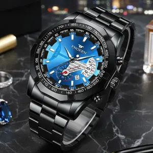 Jam Tangan Pria Water Resistance INCLUDE BOX BATERAI CADANGAN PEMOTONG RANTAI Kalender Aktif Arloji Mewah J98 Jam Tangan Pria Water Resistance INCLUDE BOX BATERAI CADANGAN PEMOTONG RANTAI Kalender Aktif Arloji Mewah J98