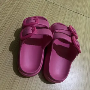 DOMINIC Sandal Selop Anak Prempuan Ban 2 Sandal Slip on Anak Cewek Clasic Dominic Viral  Bahan Karet EVA Ukuran 24-35