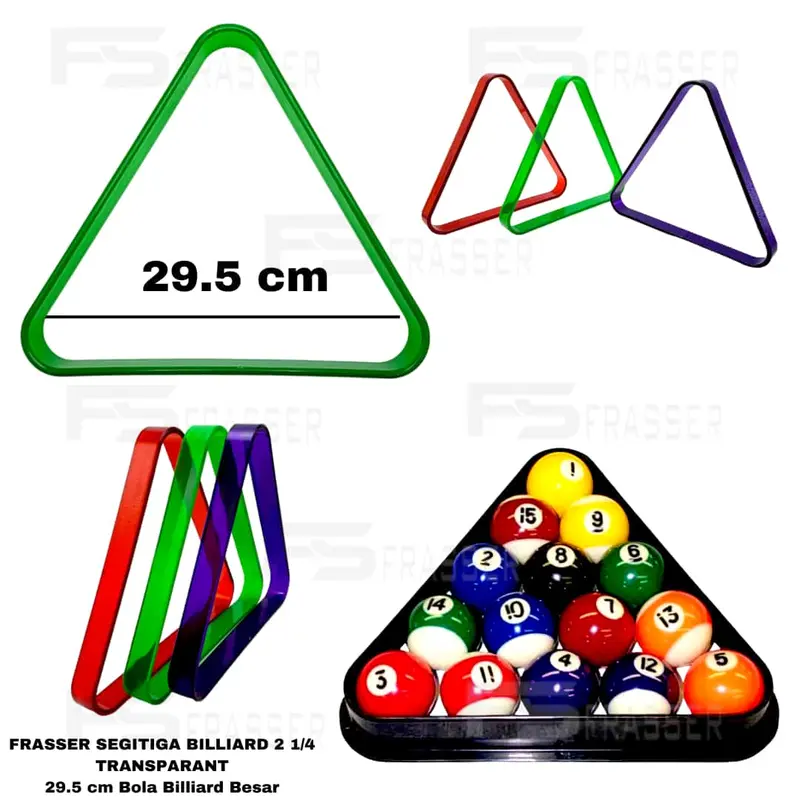 Frasser Segitiga Billiard Triangle Billiard Ball Rack Segitiga Bola Biliar Termurah Original 100 % SGTG BLD 03 1