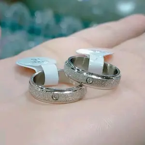 cincin cauple titanium banyak model terbaru dan sudah dapat 2pcs cincin