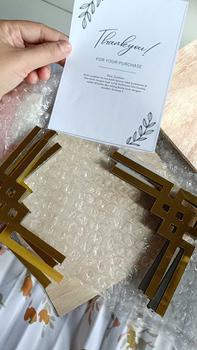 Product Review of Nurgi List gold dekorasi moulding  gold miror/moulding  dekorasi dinding Wallpaper from D**y 1