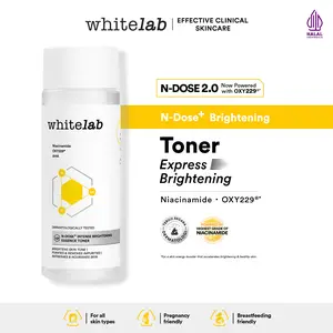 WHITELAB N-DOSE+ 2.0 INTENSIVE BRIGHTENING ESSENCE TONER - TONER PENCERAH WAJAH ANTI KUSAM & MELEMBAPKAN DENGAN AHA [BPOM]